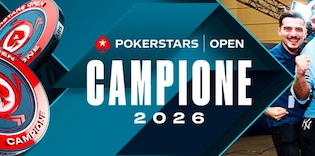 PokerStars Open Campione 2026: le date e i tornei principali