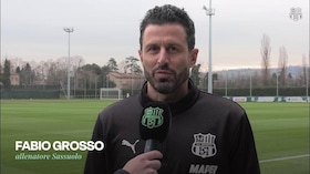 Grosso: "Sassuolo, mi aspetto lo stadio pieno"