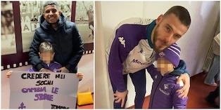 Fiorentina, il desiderio di Tommy si avvera: "Credere nei sogni cambia le storie"