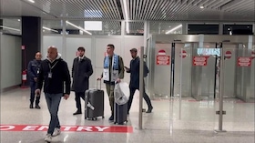 La Lazio accoglie Ratkov: eccolo a Fiumicino