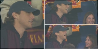 Bove saluta la sua Roma: in tribuna con la fidanzata all'Olimpico per la sfida con il Sassuolo