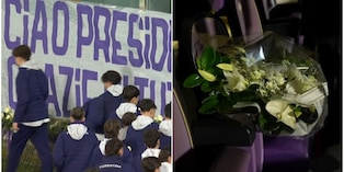 La Fiorentina si commuove per l'ultimo saluto al presidente Commisso
