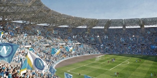 Napoli e la sfida Euro 2032: presentato alla Figc il piano per il nuovo Maradona FOTO