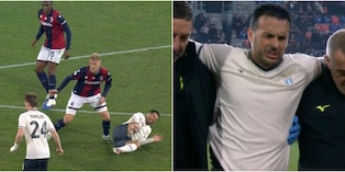 Infortunio durante Bologna-Lazio: Pedro esce in lacrime