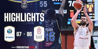 Vanoli Basket Cremona - EA7 Emporio Armani Milano | PokerstarsNews Highlights Serie A Unipol 2025/2026