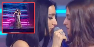 Il bacio hot tra Gaia e Levante accende la serata di Sanremo 2026 FOTO