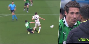 Pinamonti, entrata folle su Djimsiti: la sequenza del fallo e l'espulsione