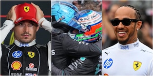 Ferrari, Leclerc e Hamilton agli opposti. La Mercedes porta Antonelli in trionfo, non Russell