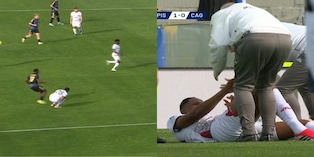 Durosinmi perde la testa, calcio folle a Mina: la sequenza e l'espulsione in Pisa-Cagliari