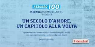 1926-2026: i 100 anni del Napoli in edicola con il Corriere dello Sport-Stadio