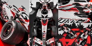 Godzilla scende in pista: la livrea speciale della Haas per Suzuka è incredibile, tutte le foto