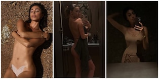 Belen Rodriguez e la nuova foto allo specchio che infiamma i social