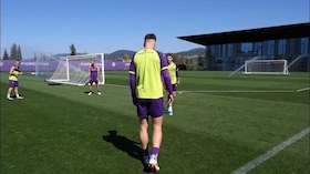 La Fiorentina prepara la sfida al Crystal Palace