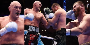 Tyson Fury show: torna sul ring e batte il russo Makhmudov, le immagini migliori dell'incontro