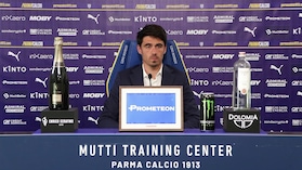 Cuesta: "Vogliamo alzare il livello. Chivu ha costruito basi della salvezza Parma"