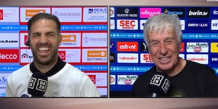 Gasperini e Fabregas, che siparietto in diretta tv: "Bellissimo vedere il Como, a parte quando..."