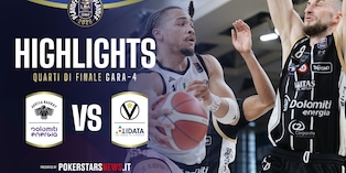 Dolomiti Energia Trentino - Virtus Olidata Bologna | PokerstarsNews Highlights Serie A Unipol 2025/2026