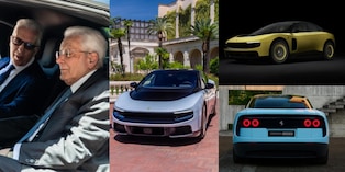FOTO Svelata la nuova Ferrari Luce: la prima elettrica di Maranello presentata al Quirinale davanti al Presidente Mattarella