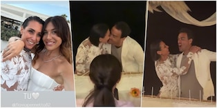 Tra Fognini e Pennetta esplode l'amore per i 10 anni di matrimonio: super festa e baci infuocati