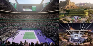 FOTO La nuova città del tennis in Arabia Saudita, da oltre un miliardo di euro, è un colosso in mezzo al deserto