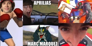 Bezzecchi alza le mani e Marquez sta per arrivare: la gara a Brno scatena i social con meme e ironie