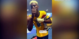 Ecuador, Yeboah nello spogliatoio col premio da Mvp