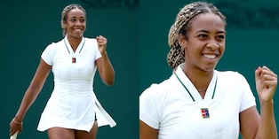 Tyra Grant illumina Wimbledon col suo sorriso: che show la prima vittoria slam