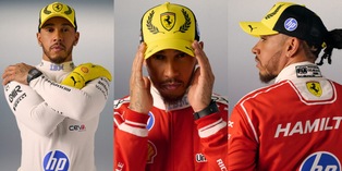 Hamilton diventa "giallo e rosso" per Silverstone: look speciale per il Gran Premio di casa