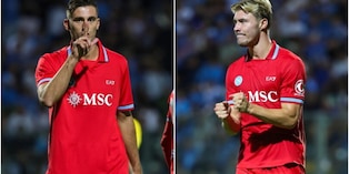 Napoli-Aris Salonicco, top e flop: Lucca sugli scudi, Hojlund spreca
