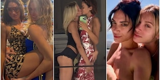 Elodie e Franceska senza freni: il bacio in camera super sexy fa impazzire i social