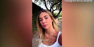 Alice Campello esce di casa ma...il destino non le sorride