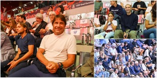 Quanta Juve a tifare l'Italvolley a Torino: ecco Conte, Chiellini e... Cambiaso