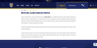 Clamoroso Parma: Cuesta non è più l'allenatore dei gialloblù