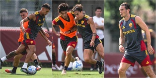 Roma al lavoro, alla ripresa c'è il Como: Pellegrini, Dybala e compagni vanno al massimo