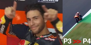 Bastianini chiama il Var: il siparietto ai box dopo la discussa penalità a Motegi