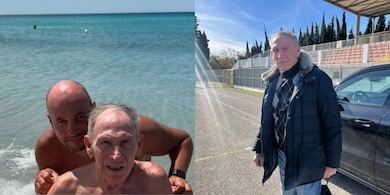 Zeman al mare con il figlio Karel: la foto emoziona tutti