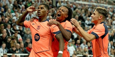 Rashford trascina il Barcellona: Newcastle ko in casa