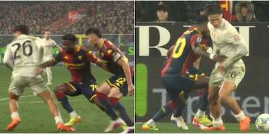 Vergara, contatto in area con Cornet: la fotosequenza del rigore che ha fatto infuriare il Genoa
