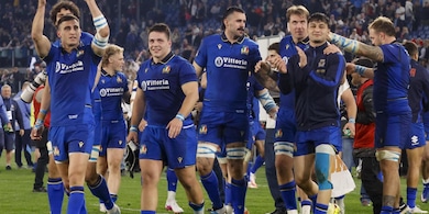 Impresa epica dell'Italia: battuta per la prima volta l'Inghilterra. Che festa all'Olimpico! VIDEO