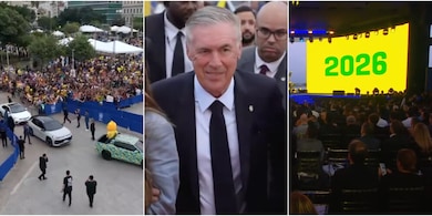 FOTO Il Brasile è pronto per i Mondiali: lo show a Rio per le convocazioni di Ancelotti