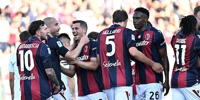 Diouf beffa il Bologna: Italiano avanti di due gol, l'Inter rimonta e chiude con un pari