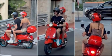 Sinner, non solo allenamento: relax in Vespa con Laila a Montecarlo FOTO