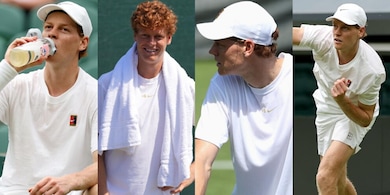Sinner si allena sotto il caldo di Londra: altra sessione intensa in vista di Wimbledon, tutte le FOTO
