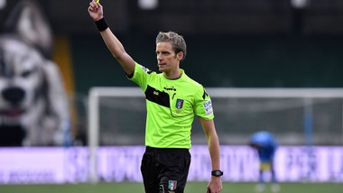 Roma-Sampdoria, cambia l'arbitro: Chiffi dirige, Guida si sposta al Var