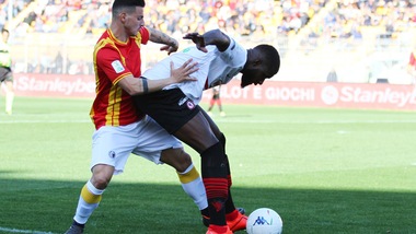 Serie B Foggia, Billong: «Siamo forti, dobbiamo assolutamente salvarci»