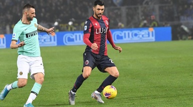 Bologna, buone notizie: Soriano è tornato in gruppo