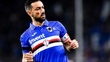 Sampdoria, Quagliarella parzialmente in gruppo