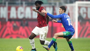 Milan-Sassuolo 0-0, il tabellino