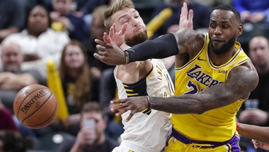 Nba, impresa Pacers contro i Lakers. Ennesimo ko per i Pelicans di Melli