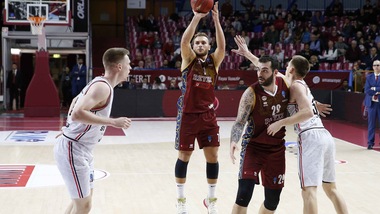 Eurocup, Venezia chiude il girone col sorriso: 76-74 al Rytas Vilnius